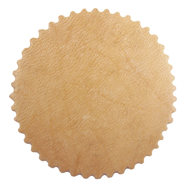 SHP057.SLC.1.jpg Leather Shape - Crinkle Rounder Image