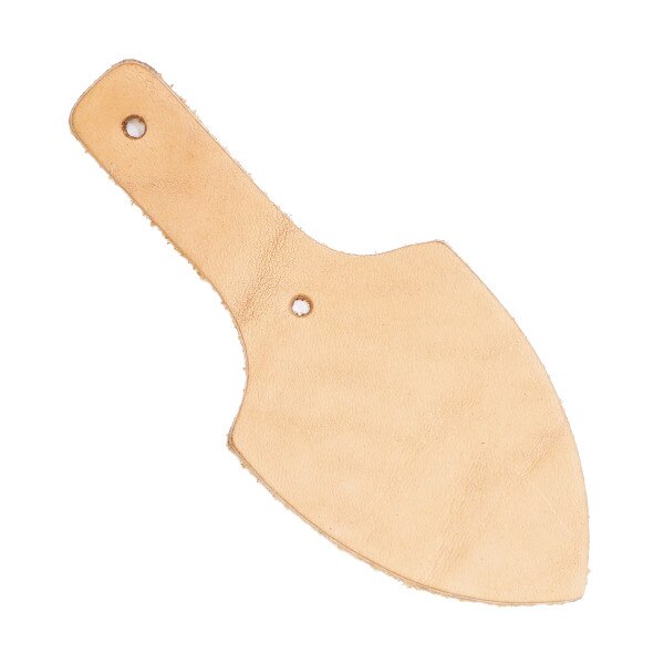 SHP081.SLC.1.jpg Leather Shape - Arrowhead Key Fob Image