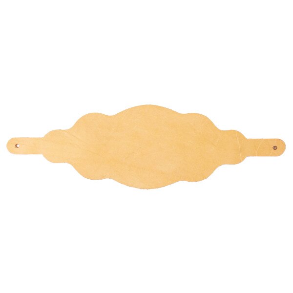 SHP090.SLC.1.jpg Wide Scalloped Bronc Halter Blank Image