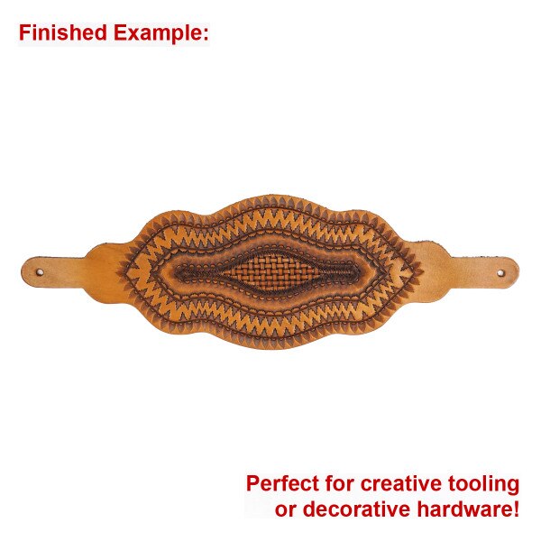 SHP090.SLC.4.jpg Wide Scalloped Bronc Halter Blank Image