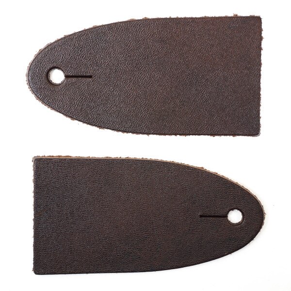 SHP105.SLC.2.jpg Leather Shape - Strap End Tabs Image