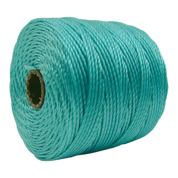 S-LON BEAD CORD AQUA 77YD