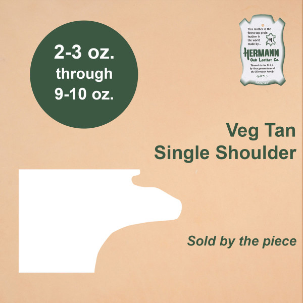 SSHO.SLC.01.jpg Hermann Oak Veg Tan Single Shoulder Image