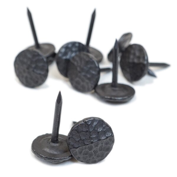 TCKHRB.SLC.1.jpg Upholstery Tack - Honeycomb Round Black Image