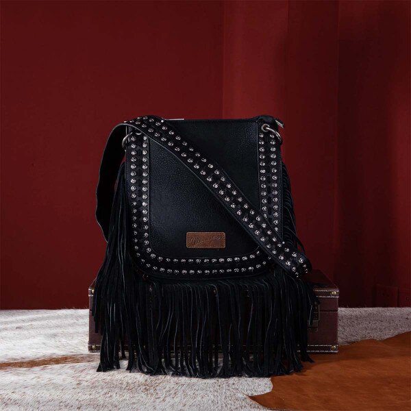 WCCC.Black.01.jpg Wrangler Concealed Carry Crossbody Bag Image