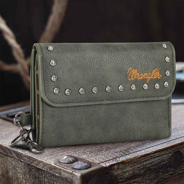 WTFW.Green.01.jpg Wrangler Tri-Fold Wallet Image