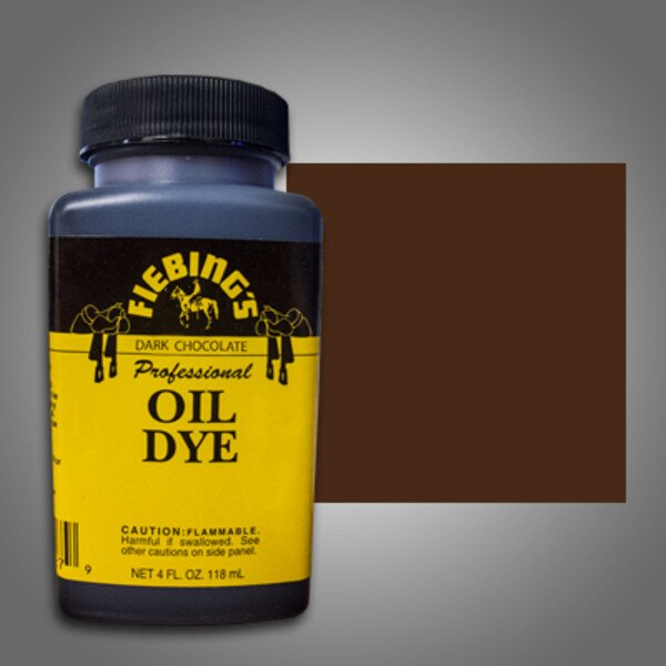 fiebings-oil-dye_dark-chocolate_4-oz-.SLC.jpg Fiebings Pro Dye - Dark Chocolate 4oz Image